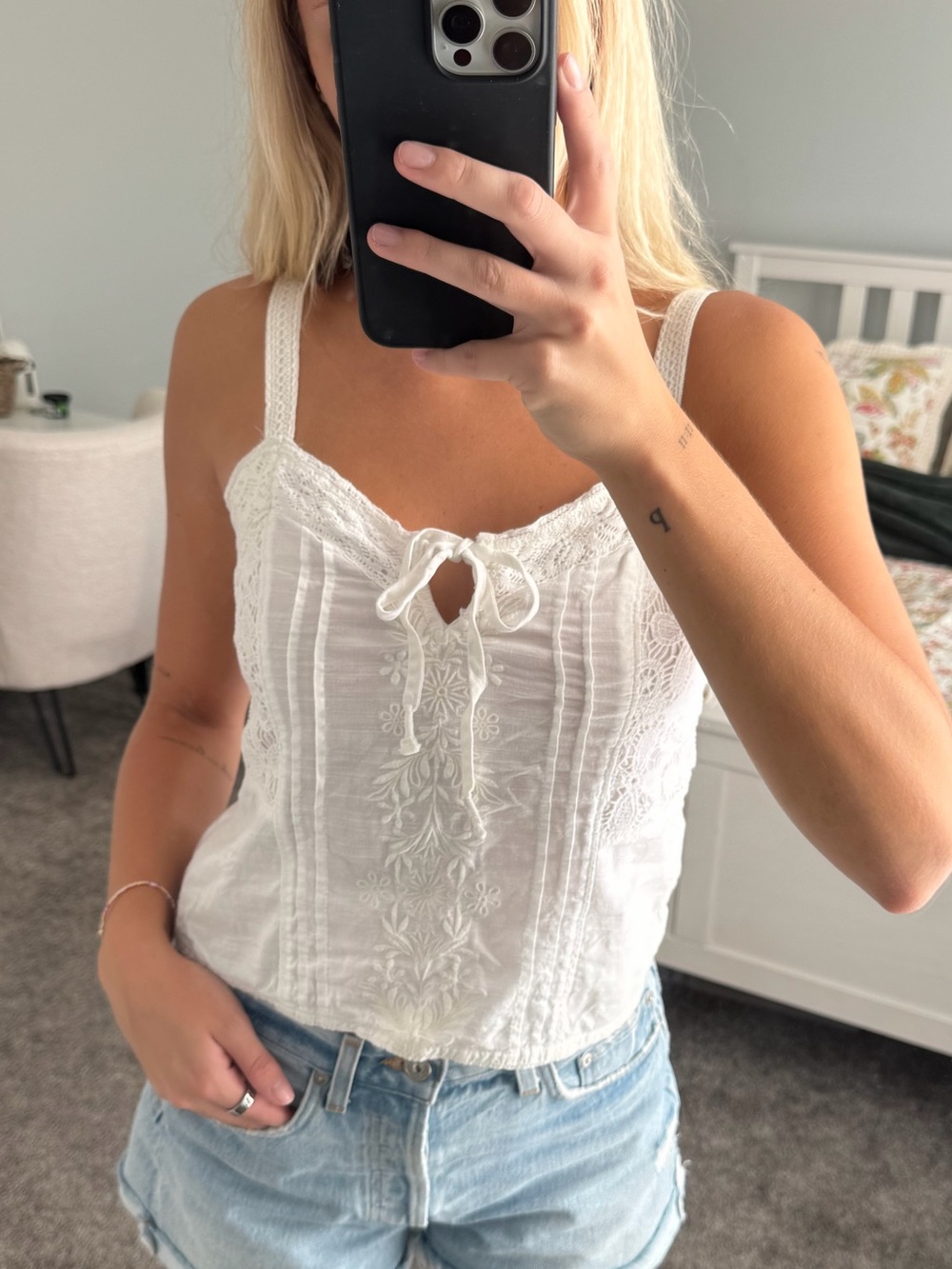 Abercrombie & Fitch Dainty Tank Top